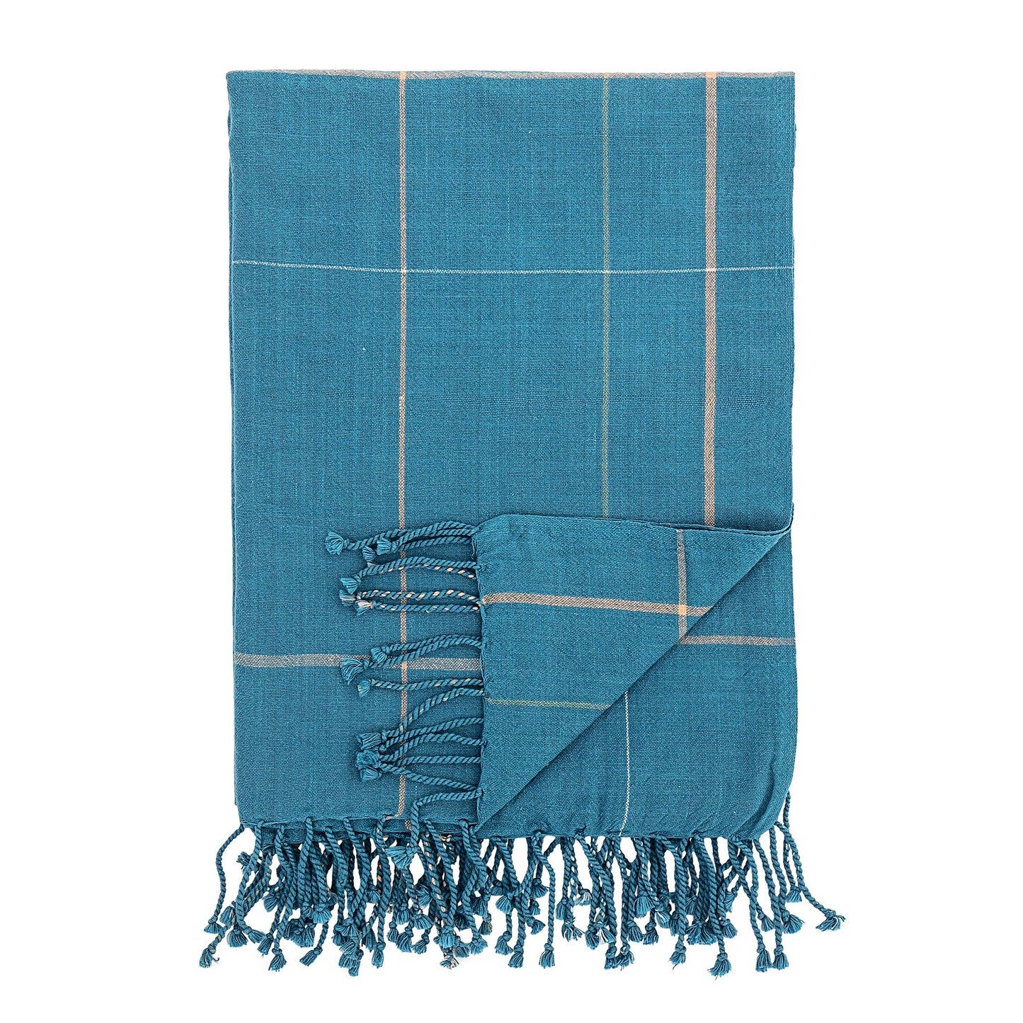 Golam Throw Blue Cotton