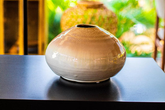 Gothardt Vase Nature Stoneware