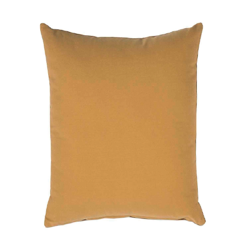 Orange Cotton Sofa Cushion with Print