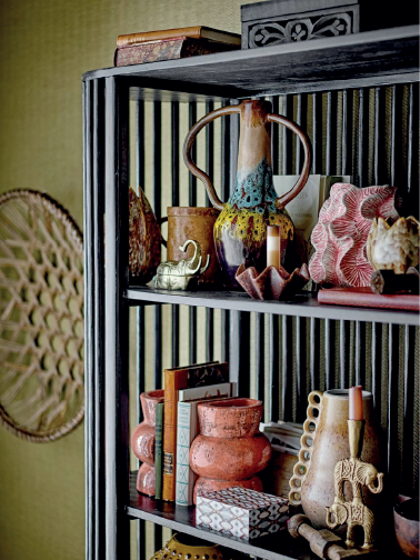 Maiza Bookend, Orange, Terracotta