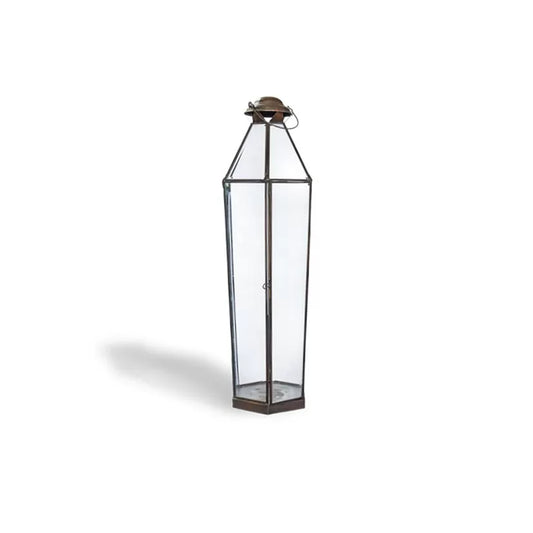 Brass Candle Lantern Louise Small