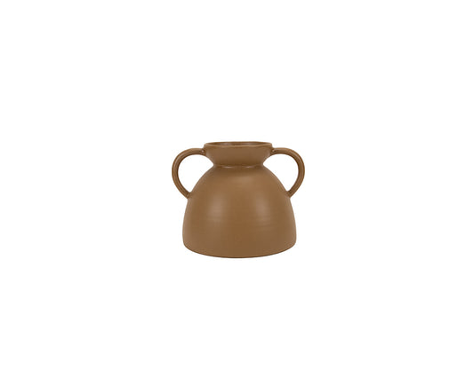 Terra Amphora Vase Brown