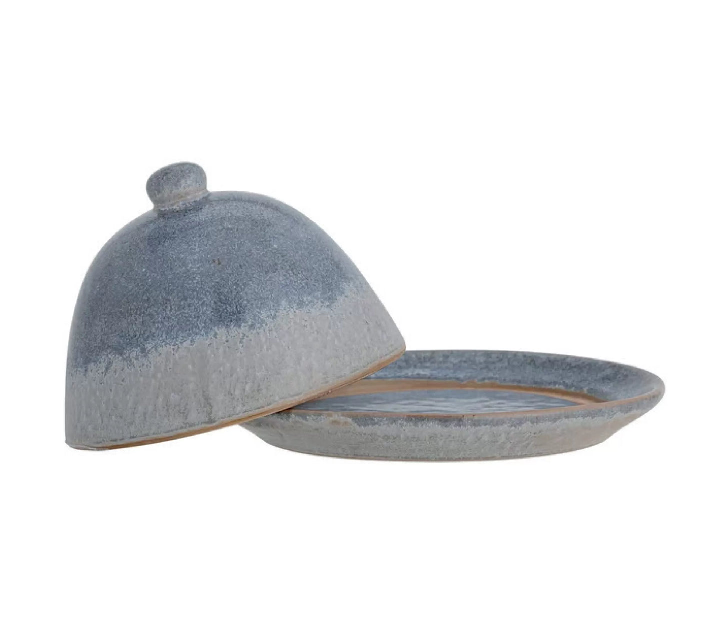 Hariet Butter Dome Blue Stoneware