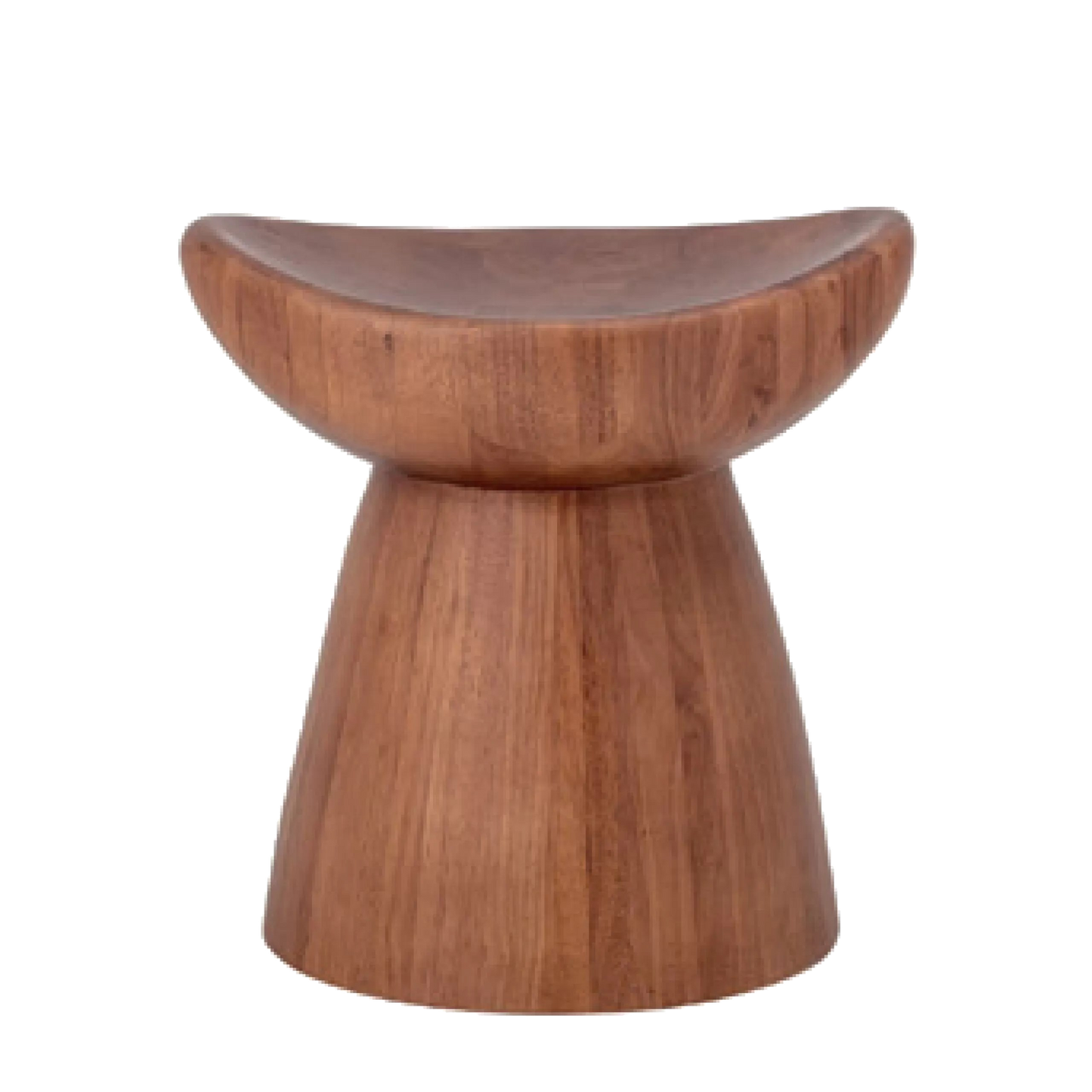 Luc Stool Brown Rubberwood