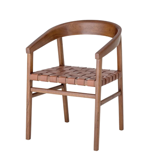Vitus Dinning Chair Brown Leather