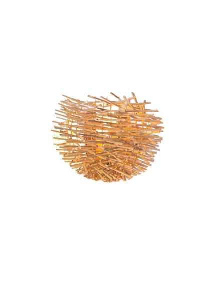 Wicker Wall Lamp