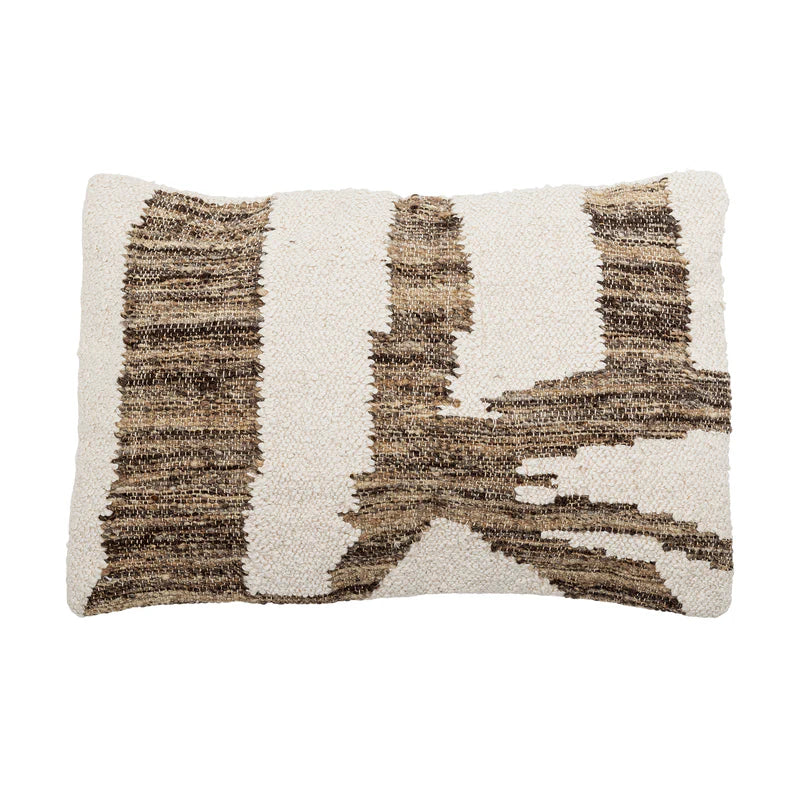 Abano Cotton Cushion- Nature