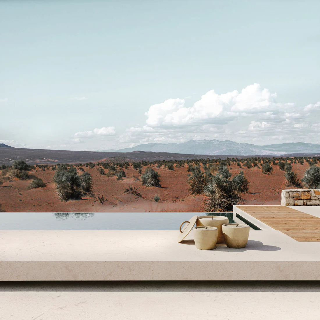 Oudoor: Urban Candle XL Desert  Neutral + Cover. AVAILABLE TO PRE ORDER.