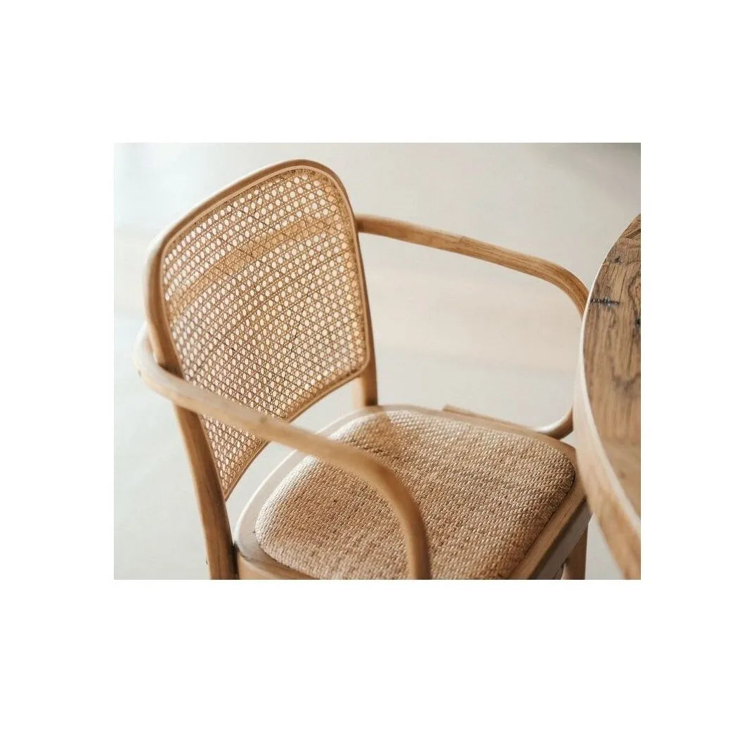 Nordic braided chair .