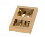 Andrea 4 Set Cutlery with Gold