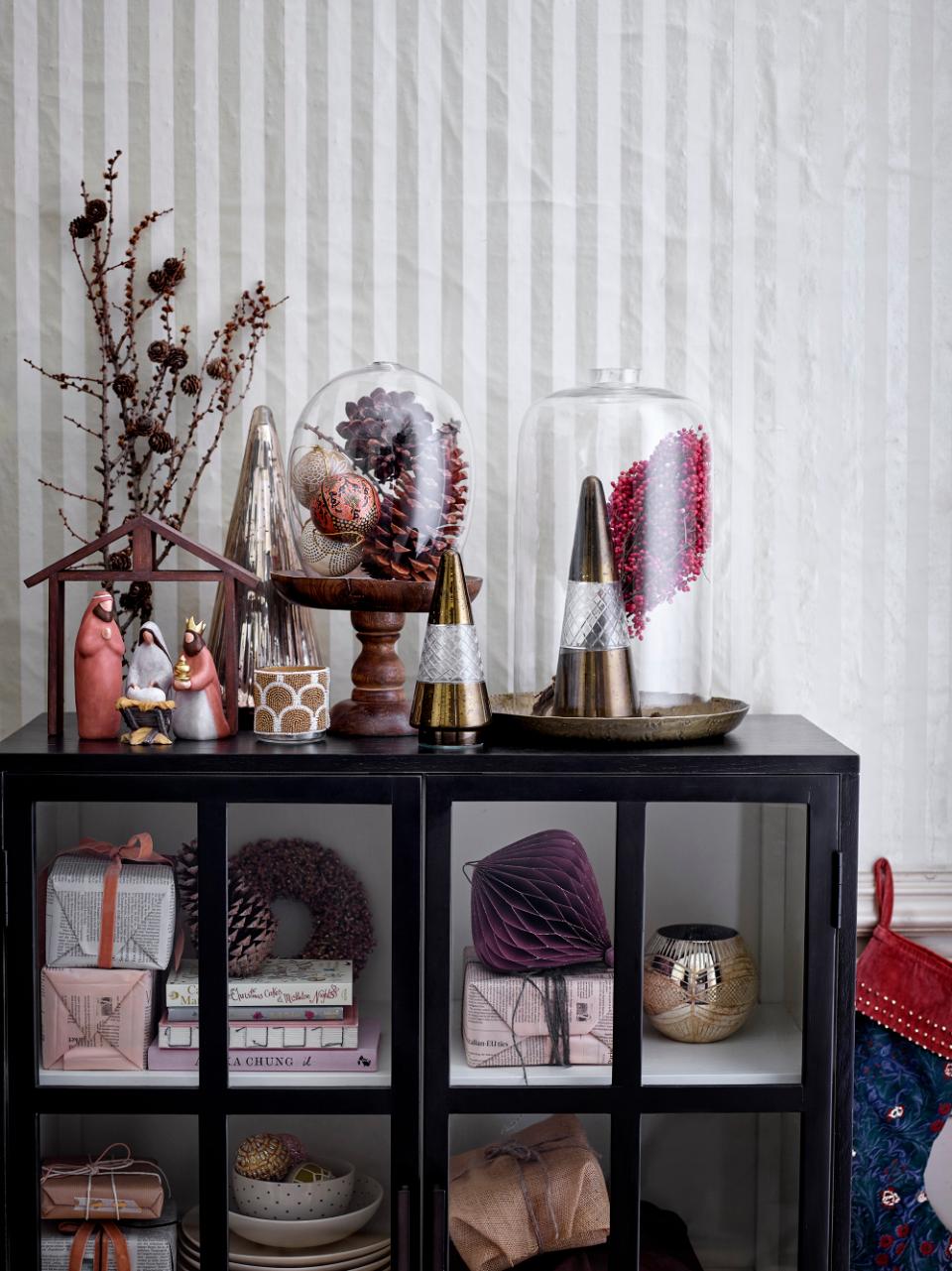 Opal Cabinet, Black, Oak