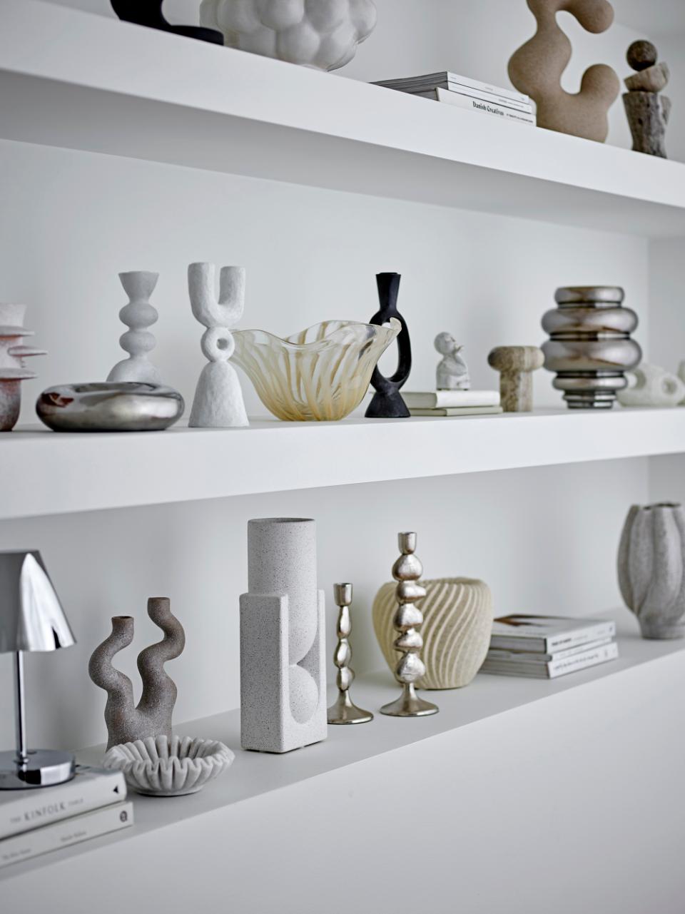 Salome Vase, White, Stoneware