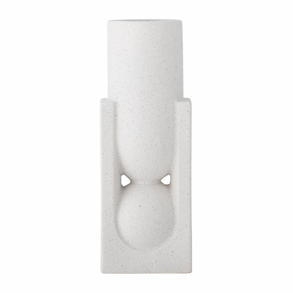Salome Vase, White, Stoneware