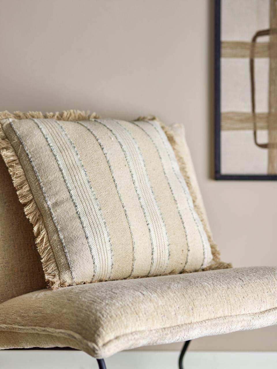 Totton Cushion, Nature, Cotton