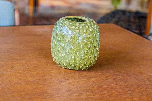 Asna Vase Green Stoneware