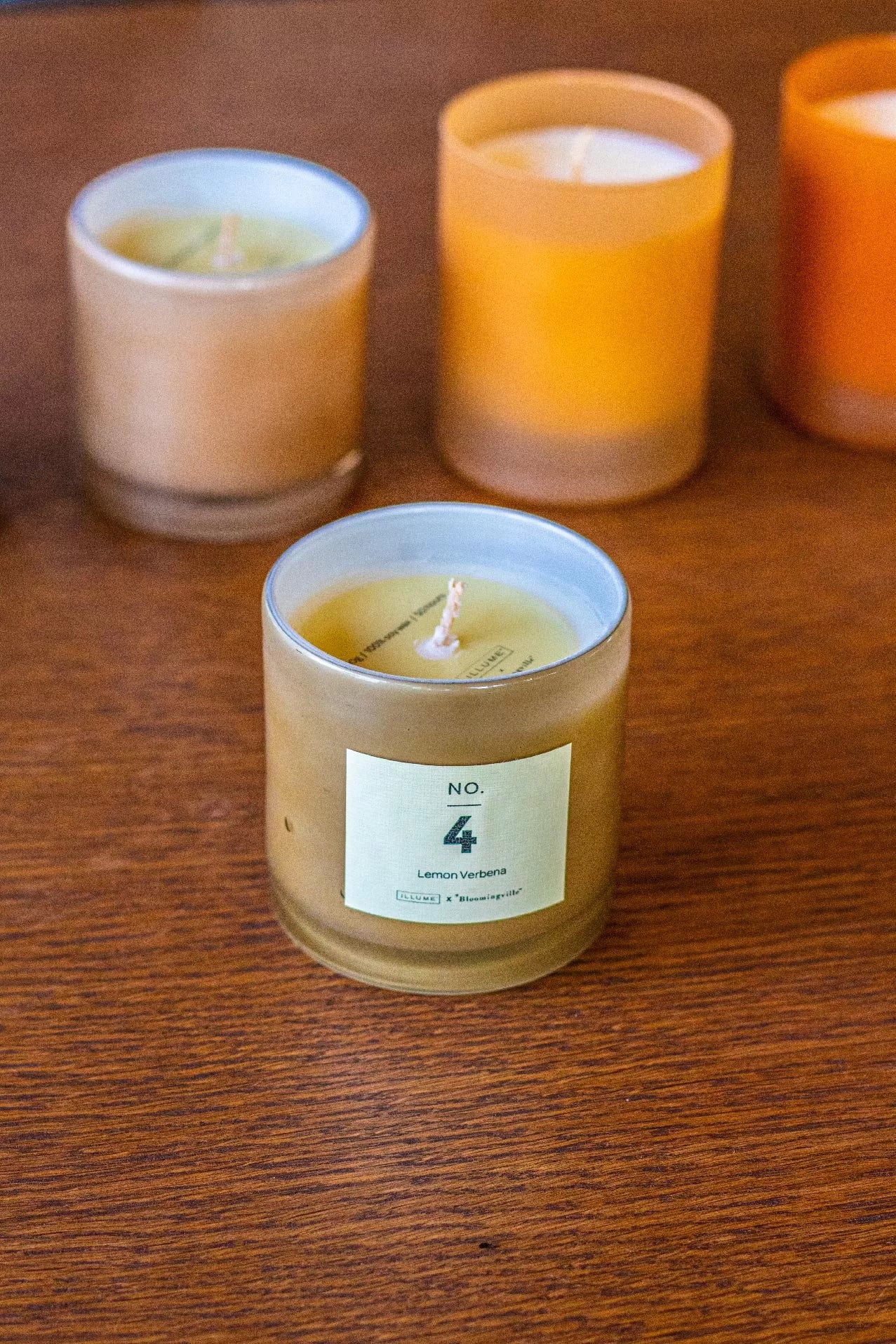 NO.4 Lemon Verbena Scented Candle Natural Wax