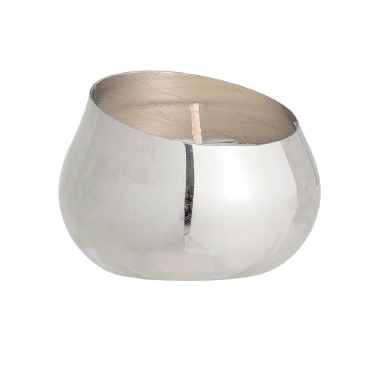 Sea Salt Scent Candle, Silver, Wax 94 G. - 25 Hour