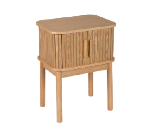 Nordic Ash Wood Bedside Table