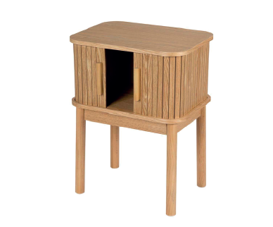 Nordic Ash Wood Bedside Table