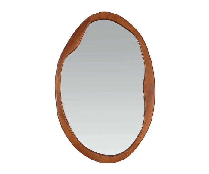 Vintage Wooden Wall Mirror