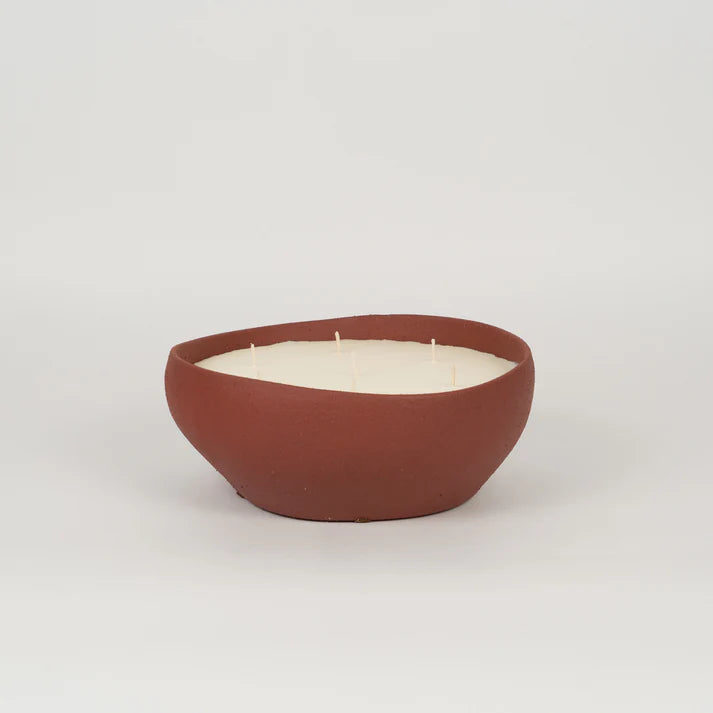 Doteki Indoor Candle Medium - Burgundy