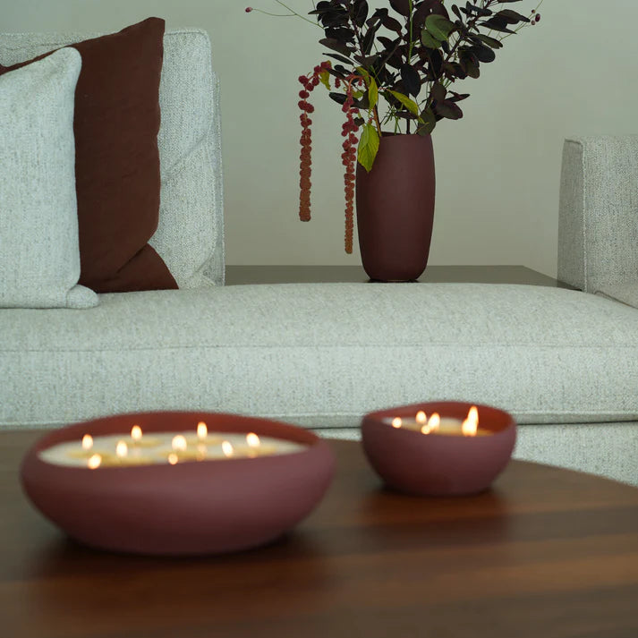 Doteki Indoor Candle XL - Burgundy