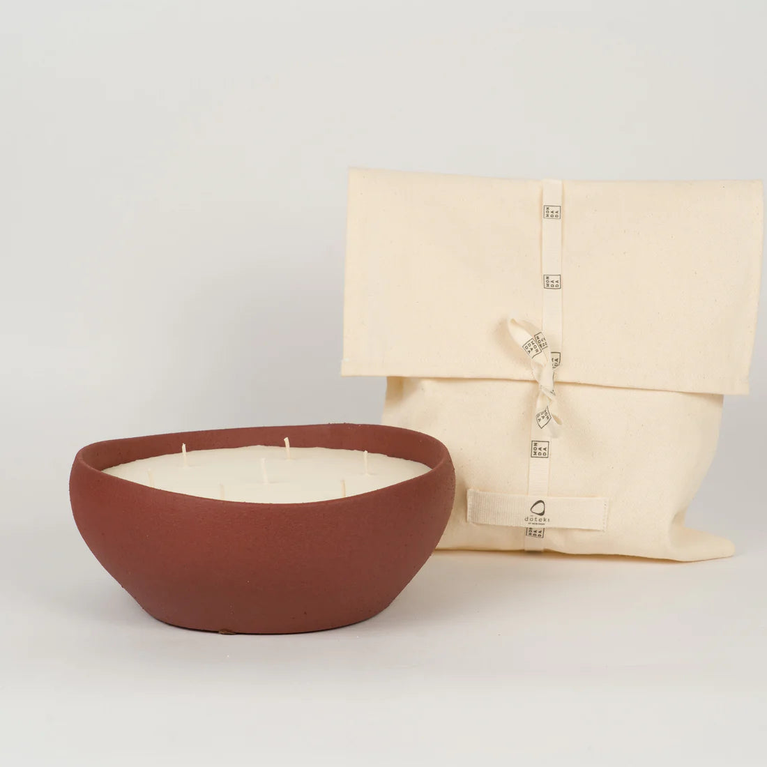 Doteki Indoor Candle Medium - Burgundy