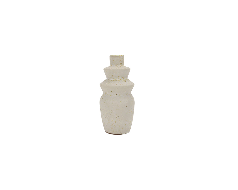 Terra Vase Engobe White