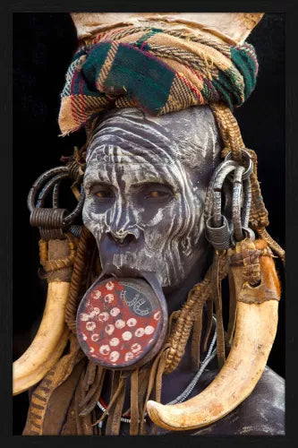 Mursi woman  Ethiopia