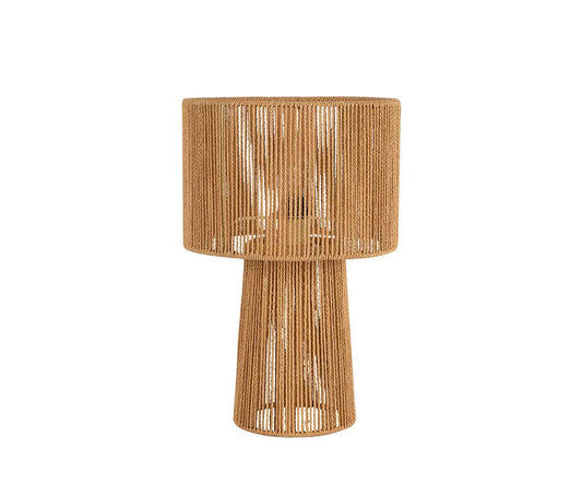 Natural Fiber Table Lamp