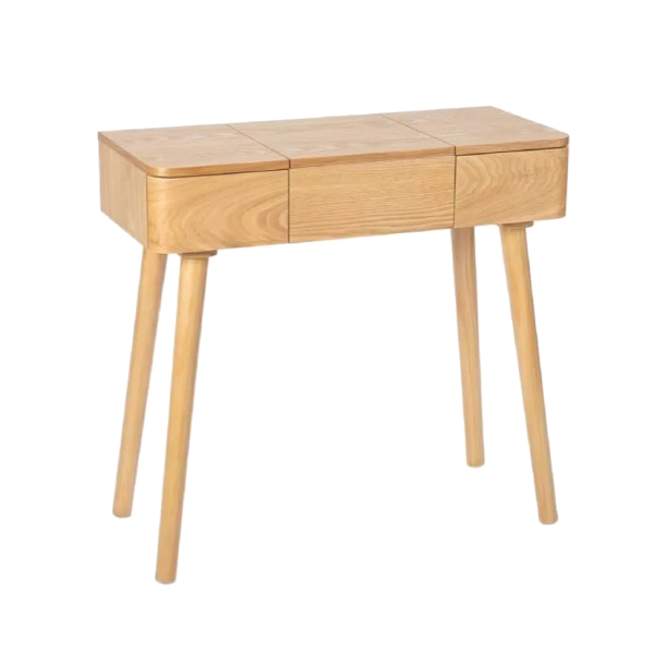 Nordic Wooden Desk Dressing Table