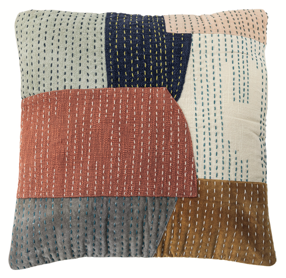Montanaro Cushion, Multi, Cotton