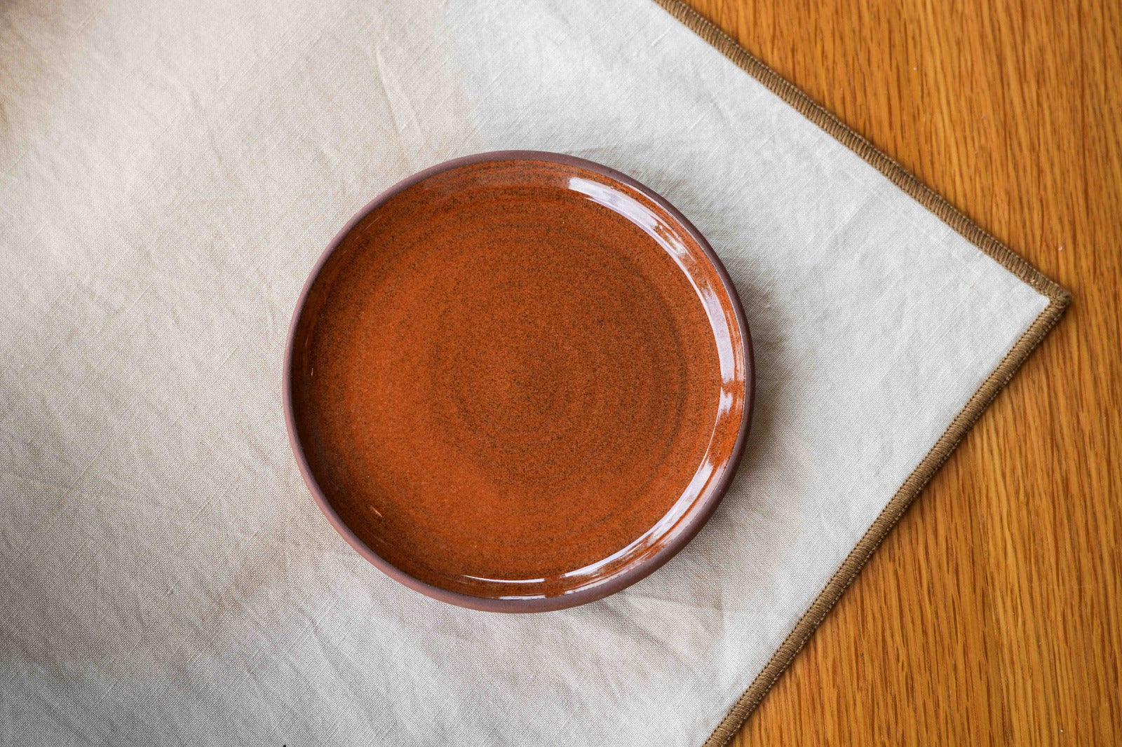 OLIVAL BREAD PLATE ORANGE