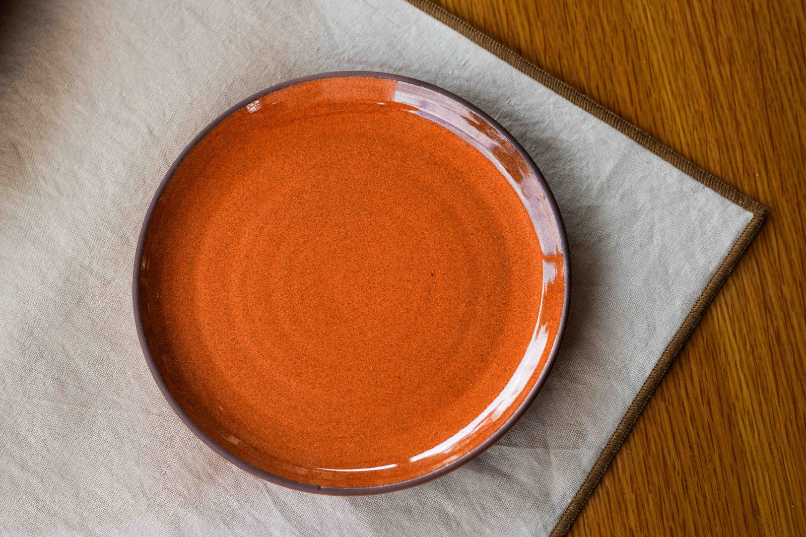 OLIVAL BREAD PLATE ORANGE