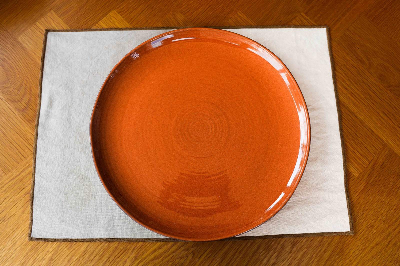 OLIVAL PLATTER ORANGE
