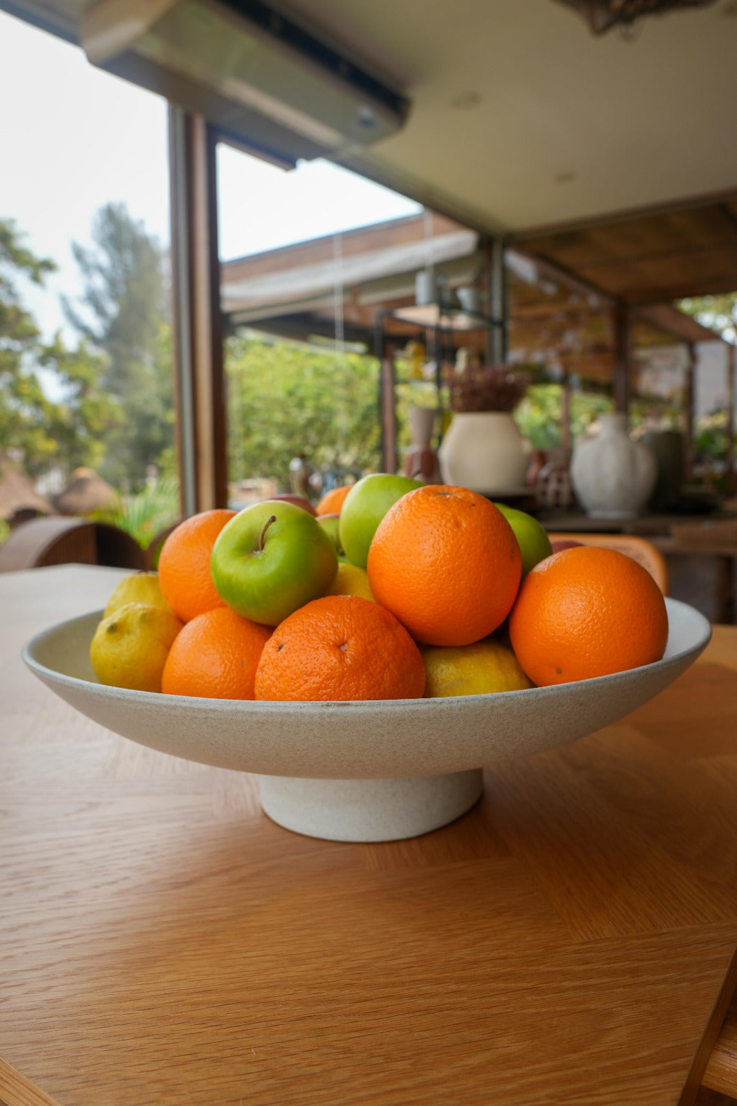 OLEIROS XL FRUIT STAND WHITE