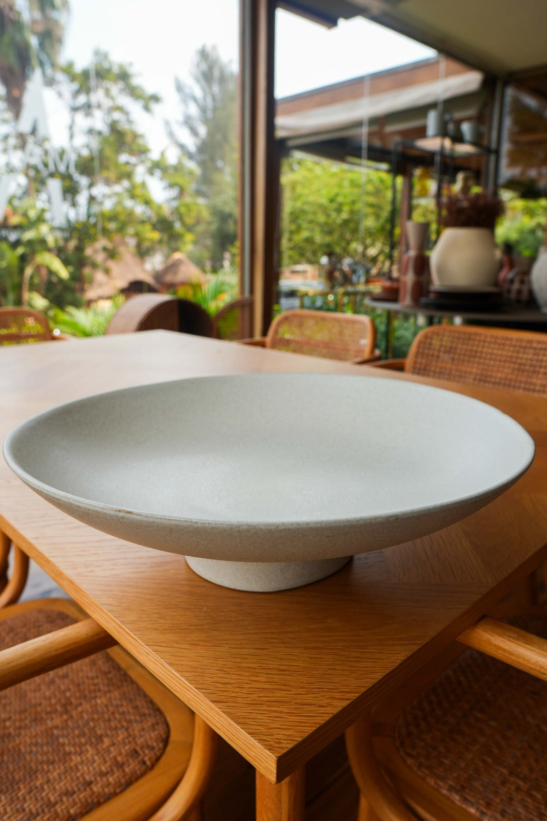 OLEIROS XL FRUIT STAND WHITE