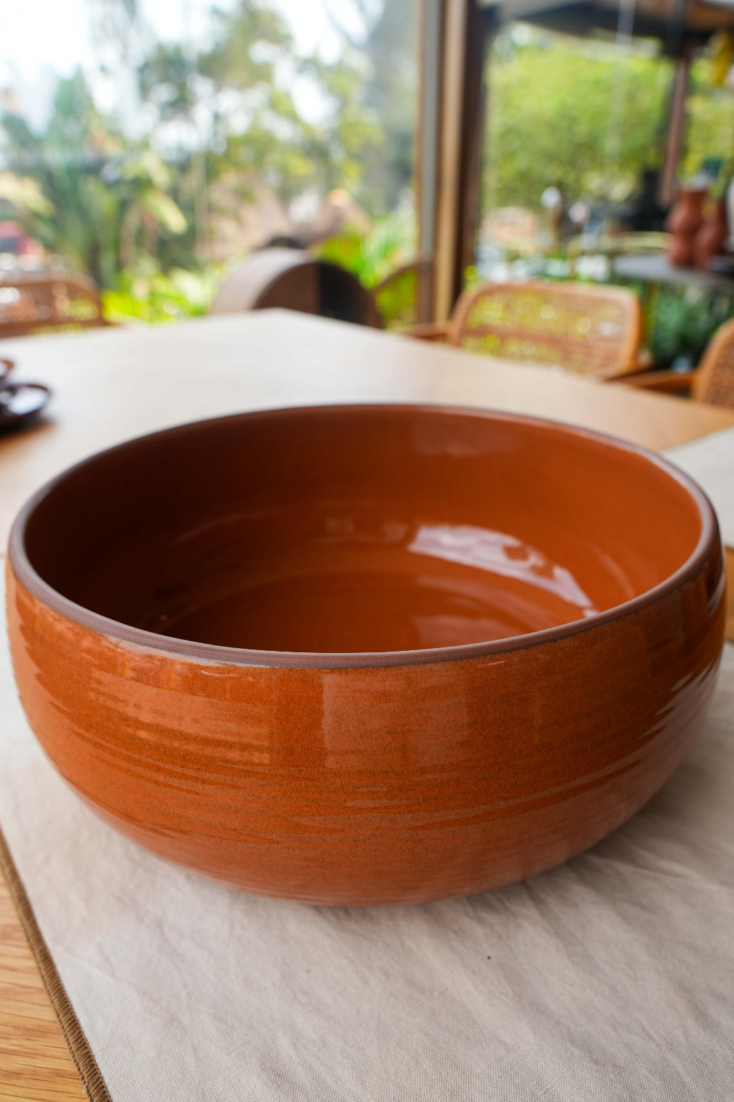OLIVAL LARGE BOWL ORANGE