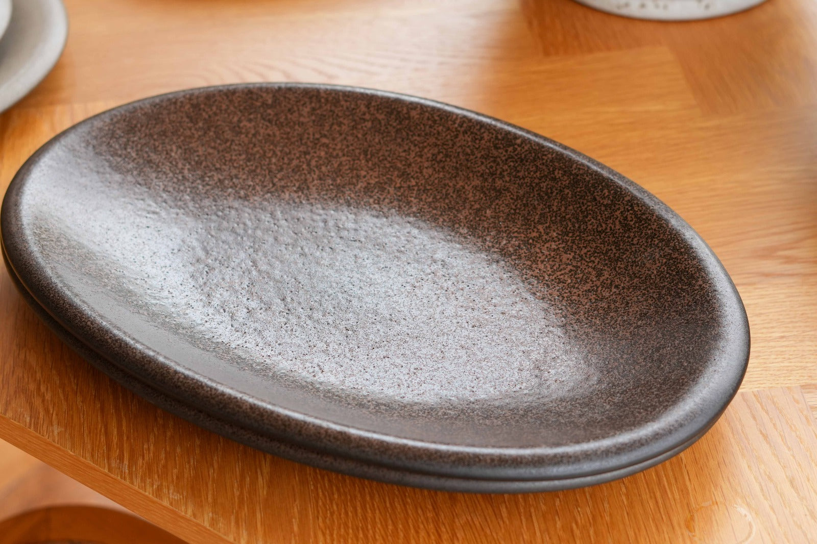 ARO07402704 LUSO PLATTER BROWN