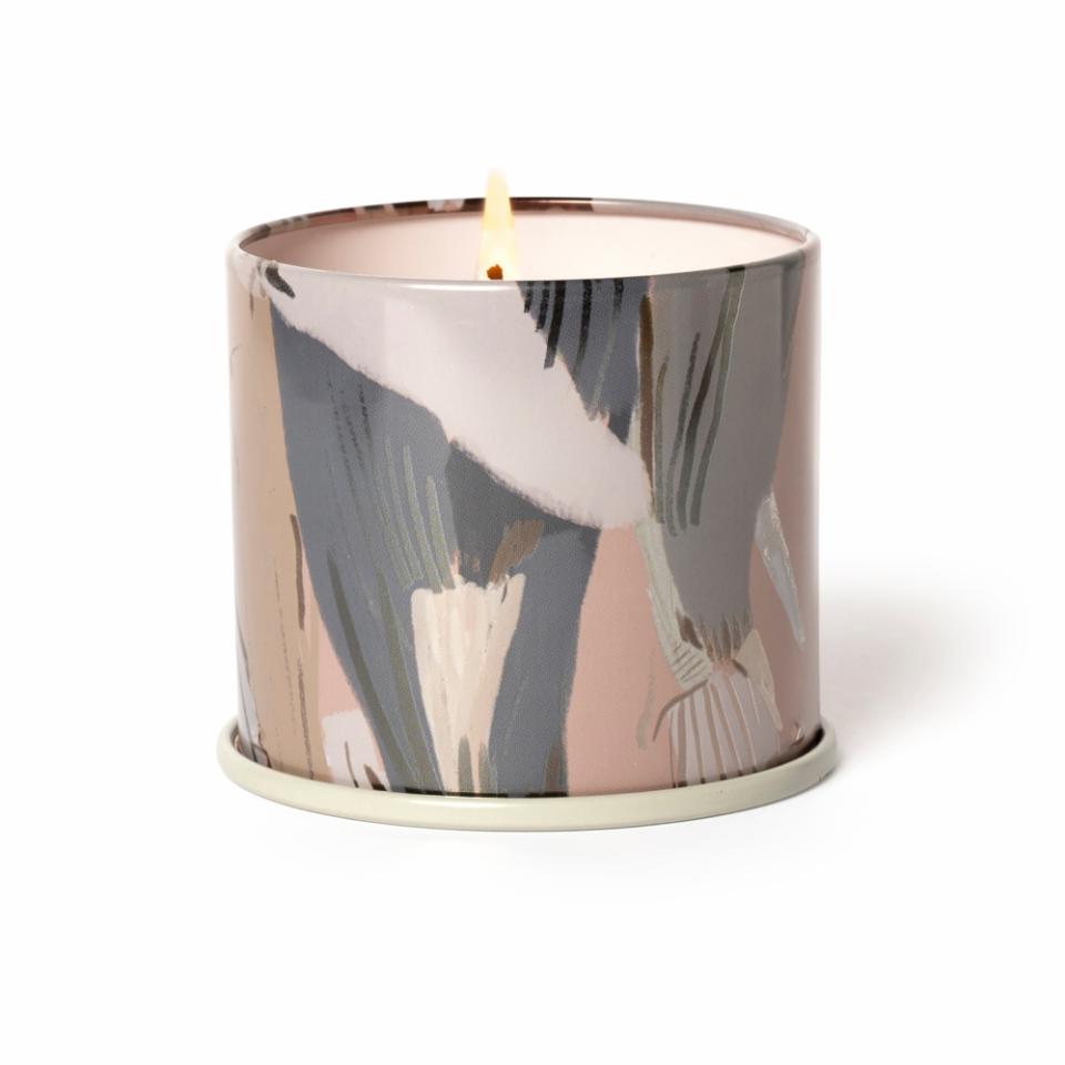 Coconut Milk Mango  Vanity Tin Candle, Rose