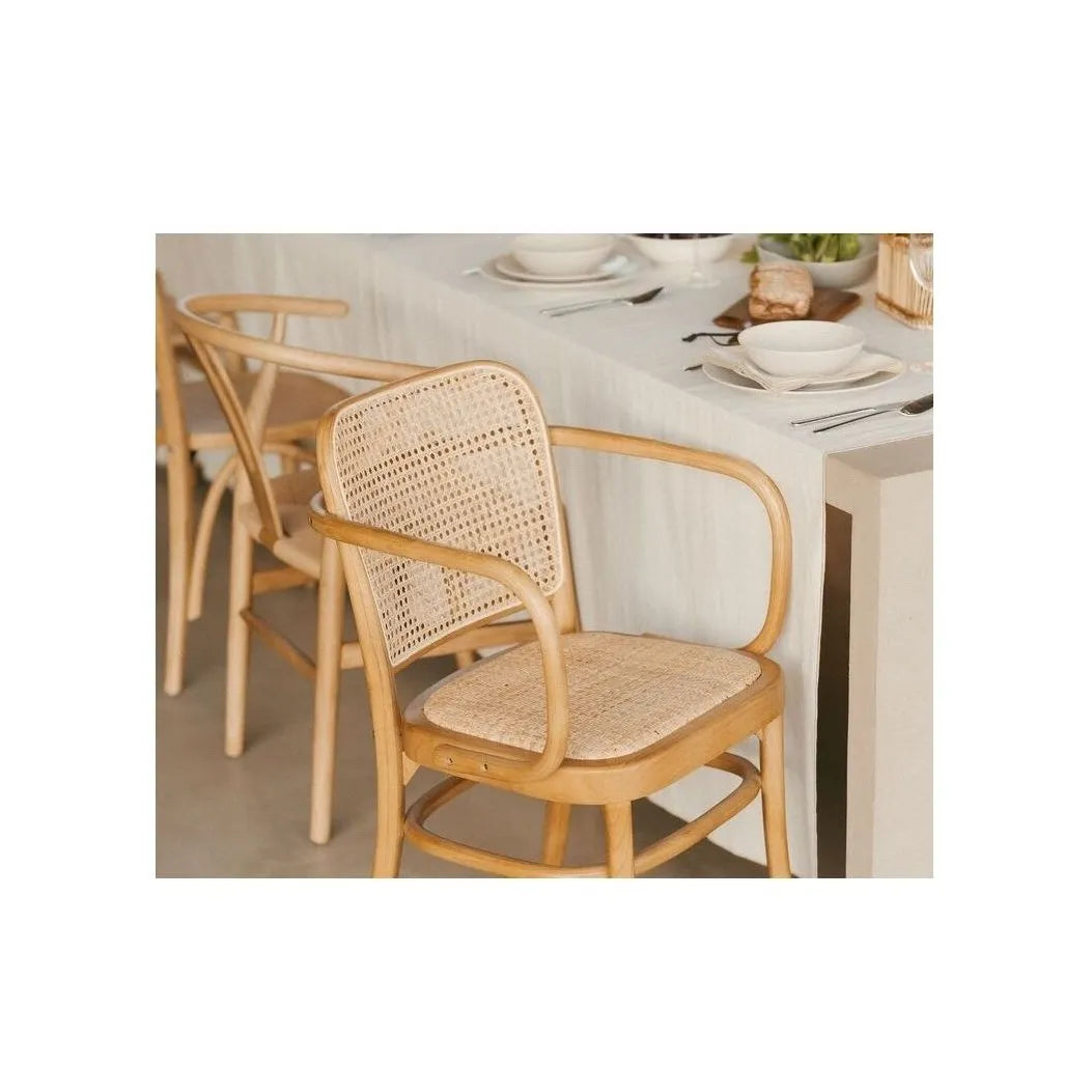 Nordic braided chair .