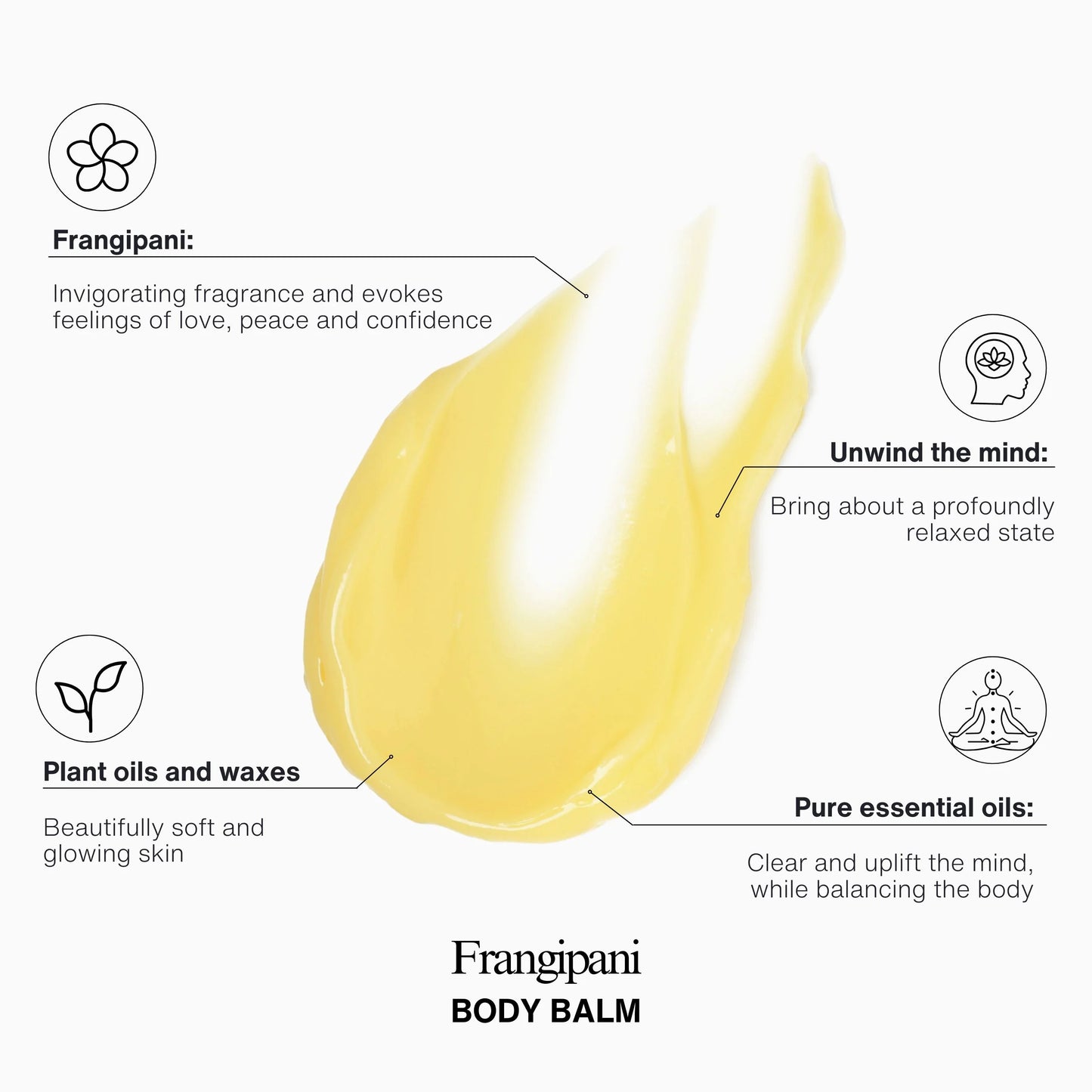 Frangipani Body Balm 125ml