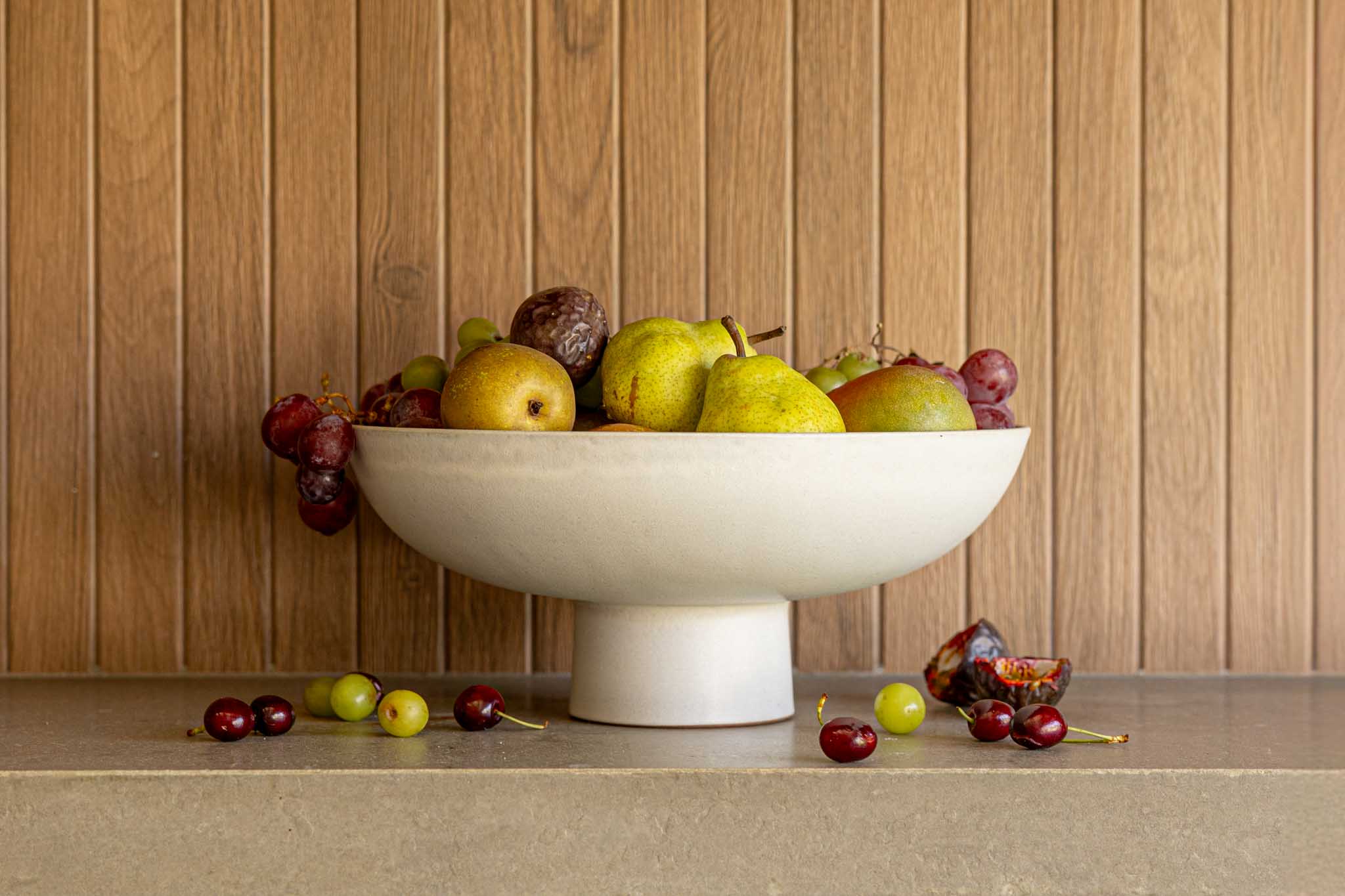 OLEIROS XL FRUIT STAND WHITE