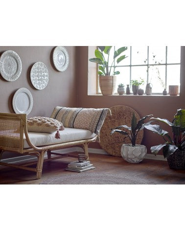 Isona wall décor , nature, terracotta . set of 4pcs
