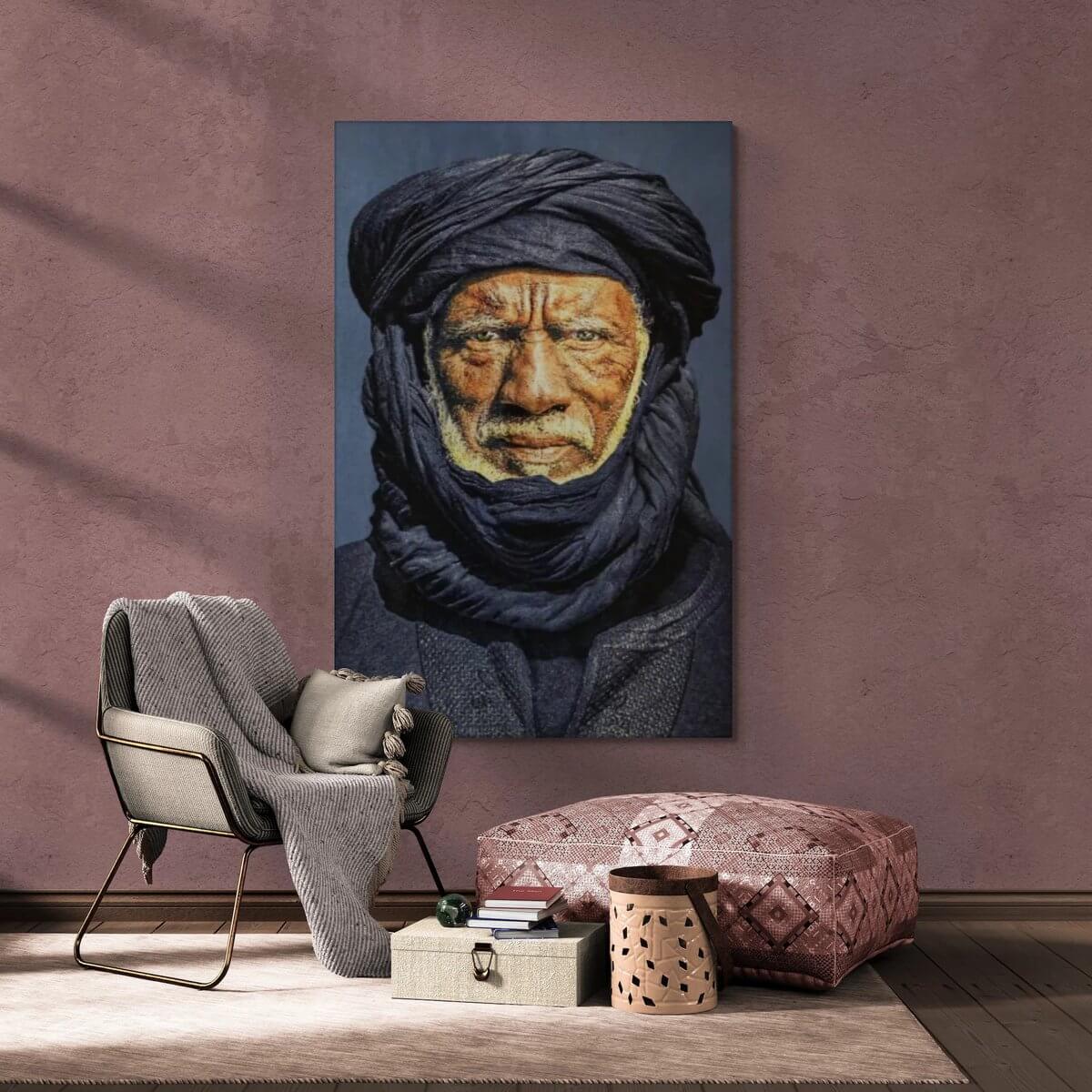 Tuareg Man in Color