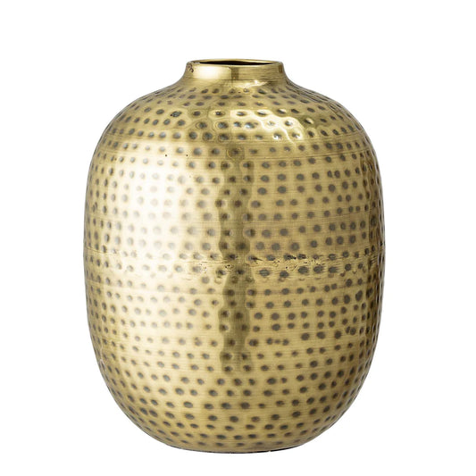 Debbie Vase, Brass, Metal